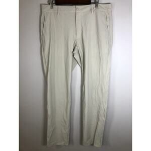 Foot Joy Men's Golf Pants Size 34 Tan Polyester